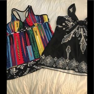 New Bathings Suits Size large 2 for 1!